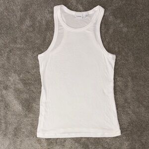 Sunday Best White Tank Top